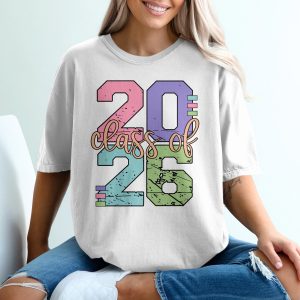 Class of 2026 T-Shirt, Graduation Tee, High School College Graduation, Senior Year Shirt, Graduation Gift, Class of 2026 Gift T-Shirt