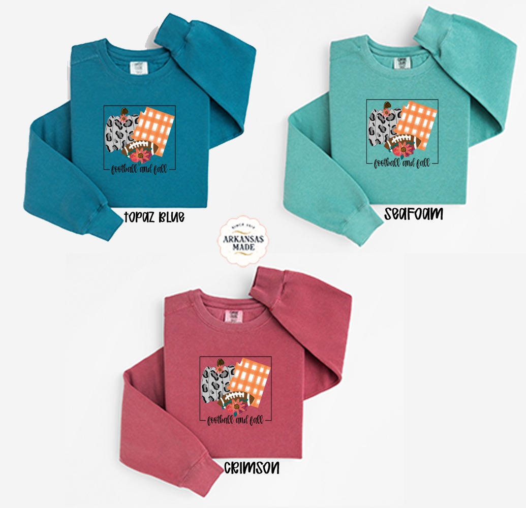 Football And Fall Sweatshirt, Leopard Pumpkin, Orange Plaid, Autumn Sweatshirt, Game Day Sweatshirt, Thanksgiving Sweatshirt, Trendy - Image 2