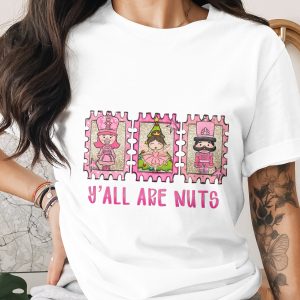 Nutcracker PNG, Christmas PNG Digital Download, Funny Christmas, Holiday Card Design, Yall Are Nuts Design, Festive Printable, DIY Gift