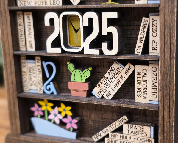 2025 Year In Review Ornament - Image 3