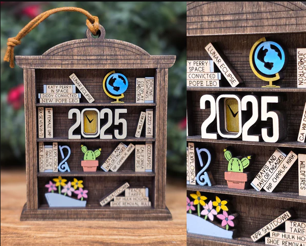 2025 Year In Review Ornament - Image 4