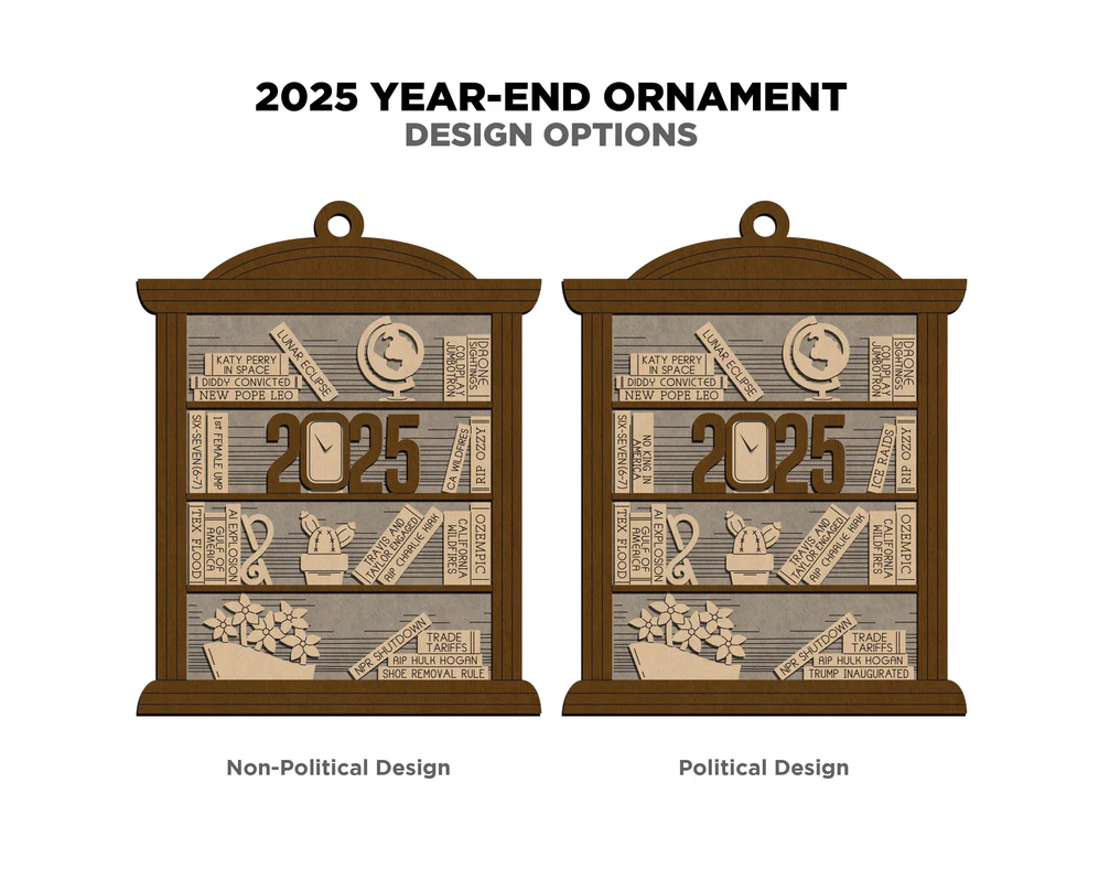 2025 Year In Review Ornament - Image 5