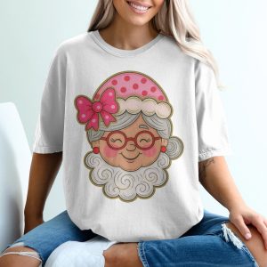 Mrs Claus T-Shirt, Cute Santa Wife Shirt, Holiday Gift Tee, Christmas Apparel, Festive Top, Seasonal Clothing, Xmas Party Outfit