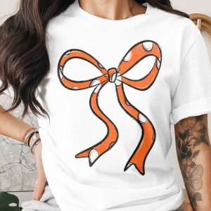 Orange Polka Dot Bow Digital Download, Sublimation PNG, Fun Clip Art, Watercolor Bow, Cute Bow Tie, Ribbon Graphic for Crafts, Decor