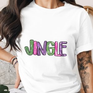 Jingle Digital Download, Sublimation Design, DTF Print, PNG File, Holiday Cheer, Festive Graphic, DIY Project, Christmas Season