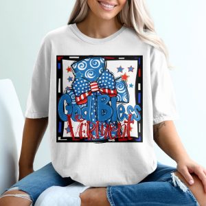 God Bless America T-Shirt, Patriotic T-Shirt, USA T-Shirt, Patriotic Gift, Independence Day Tee, American Pride Shirt