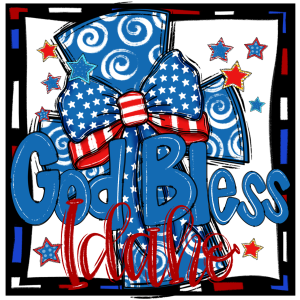 God Bless Idaho Digital Download Sublimation PNG DTF, Patriotic Stars Stripes Print, 4th July Design, DIY Patriotic Craft, Instant Download