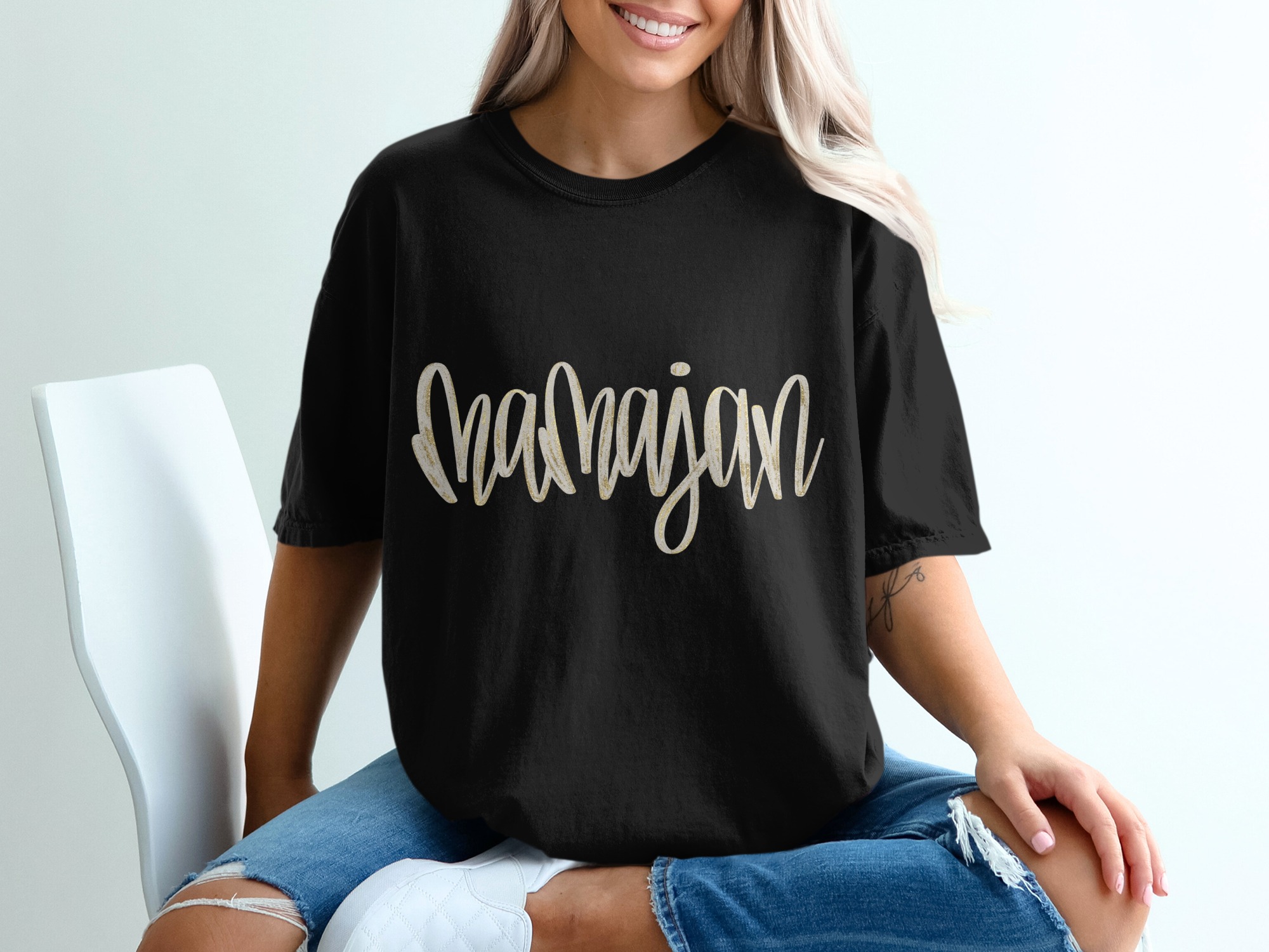 Mamajan T Shirt, Persian Mom Gift, Iranian Mother Tee, Gift for Persian Mama, Farsi Mama Shirt, Persian Pride T Shirt, Iranian T Shirt - Image 2