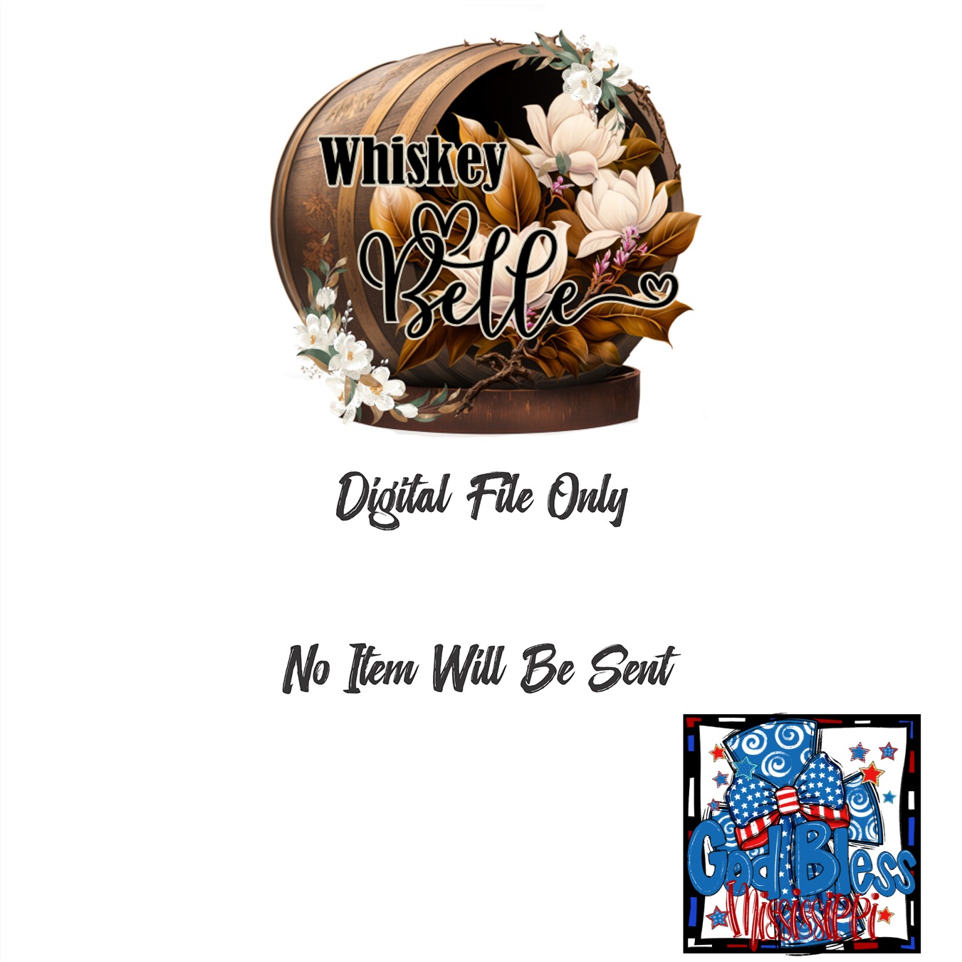 God Bless Mississippi Digital Download, Patriotic Sublimation PNG, DTF Print File, USA Pride, American Flag, Stars and Stripes - Image 4