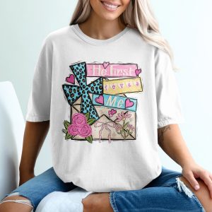 He First Loved Me T-Shirt, Religious Tee, Christian T-Shirt, Faith Based Shirt, Bible Verse Shirt, Floral Shirt, Gift for Her