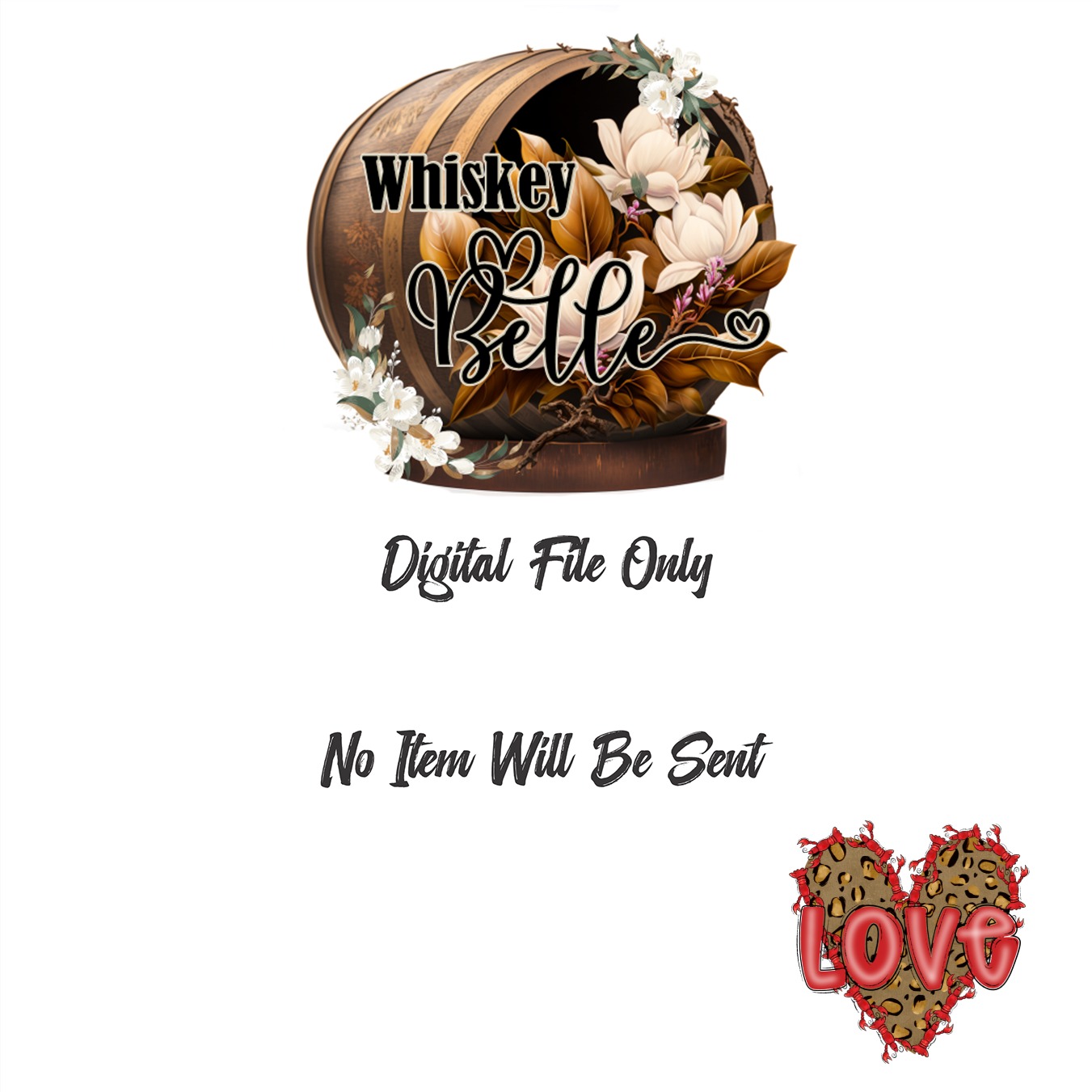 Love Crawfish Leopard Digital Download, Sublimation Design PNG, DTF Transfer, Valentine Image, Heart Crawfish, Leopard Animal Print - Image 3