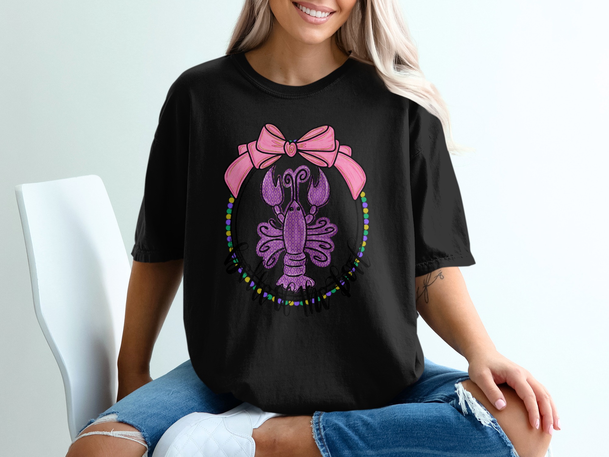 Laissez Les Bons Temps Rouler T-Shirt, Mardi Gras Crawfish Tee, Cajun Shirt, New Orleans Shirt, Party T Shirt, Funny Louisiana Shirt - Image 2