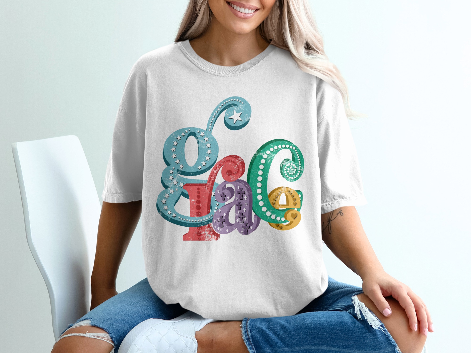 Easter T-Shirt, Colorful Easter Shirt, He is Risen, Religious Easter Shirt, Easter Egg Hunt Shirt, Easter Gift T-Shirt, Christian T-Shirt