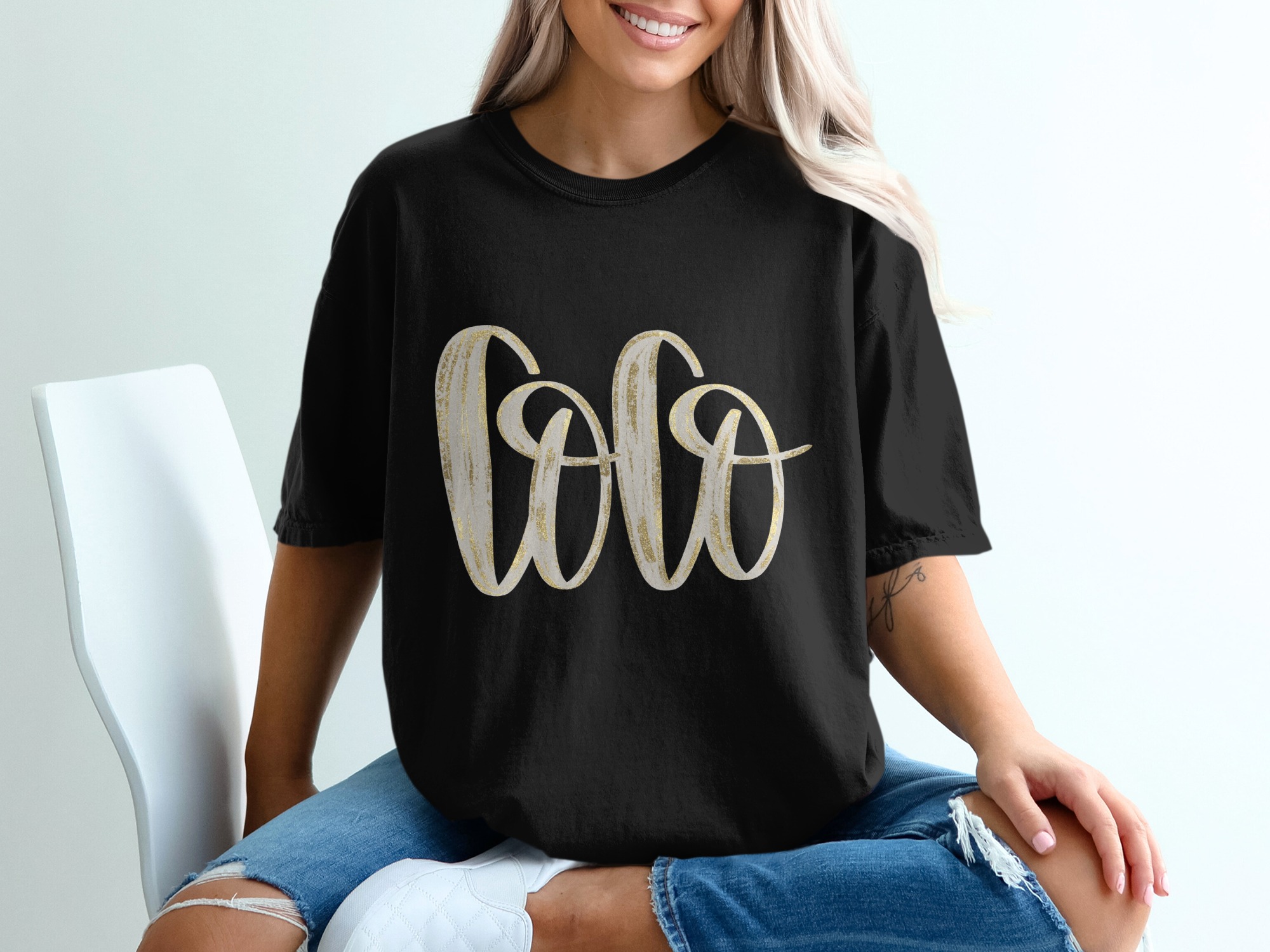 Coco T-Shirt, Trendy Tee, Unique Design T-Shirt, Stylish T-Shirt, Fashion T-Shirt, Graphic Tee, Women T-Shirt - Image 2