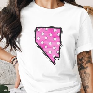 Nevada Digital Download, Polka Dot State Design, Sublimation Design, DTF Print, PNG File, Crafting, Nevada Pride, State Outline, US State