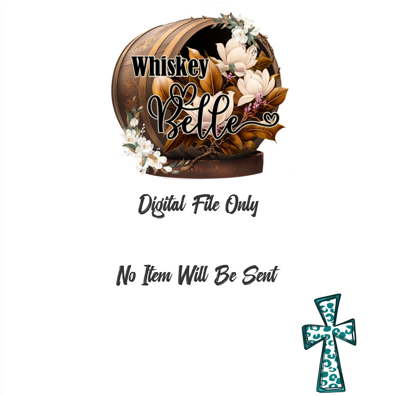 Leopard Cross Digital Download, Sublimation PNG DTF, Trendy Christian Print, Religious Graphic, Iron On Decal, Printable Artwork - Image 4