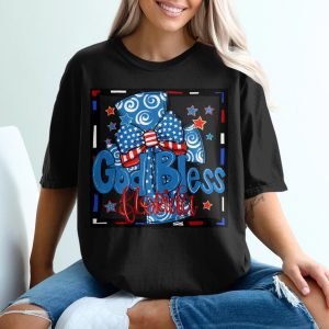 God Bless Florida Digital Download, Patriotic Sublimation Design, American Flag PNG, DTF Transfer, USA Independence Day Printable Art