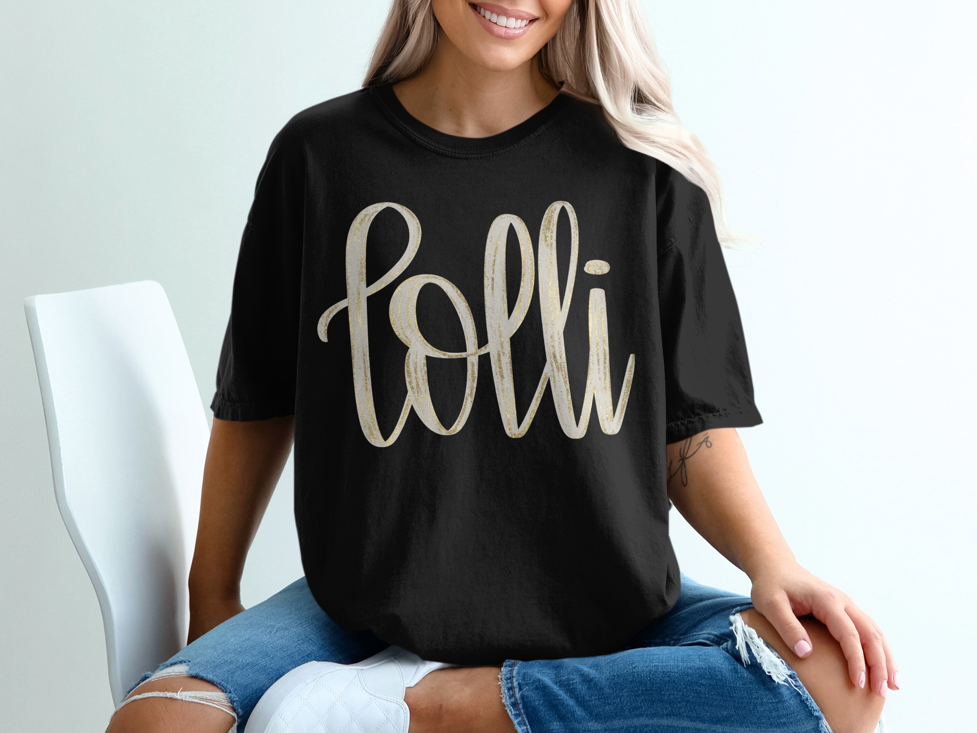 Lolli T Shirt, Custom Lolli Shirt, Lolli Name Shirt, Personalized Lolli Gift, Gift for Lolli, Lolli Birthday Shirt, Lolli Grandma T Shirt - Image 2