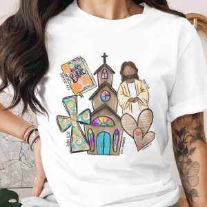 Christian Church Digital Download, Bible Verse PNG, Jesus Sublimation Design, Religious DTF, Church Clipart, Scripture Art Printable
