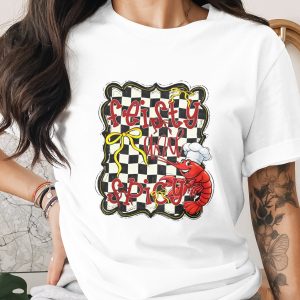 Feisty and Spicy Digital Download, Chef Lobster Sublimation PNG, DTF Design, Kitchen Art, Foodie Design, Chef Humor, Funny Saying