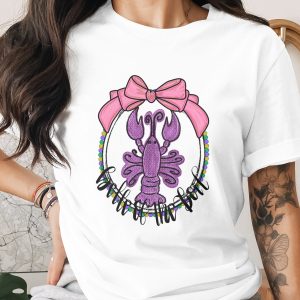 Laissez Les Bons Temps Rouler, Lobster Bow Digital Download, Sublimation, DTF, PNG, Mardi Gras Design, Party Vibes, Instant Download