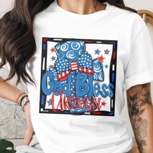 God Bless Arizona Digital Download, Sublimation Design, Patriotic PNG, American Flag, DTF Transfer, 4th of July, Arizona Pride Art
