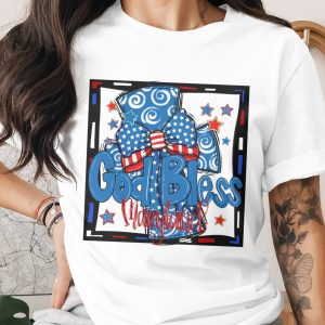 God Bless Maryland Digital Download, Patriotic Sublimation PNG, DTF Transfer, USA Flag, 4th of July, Independence Day Graphic
