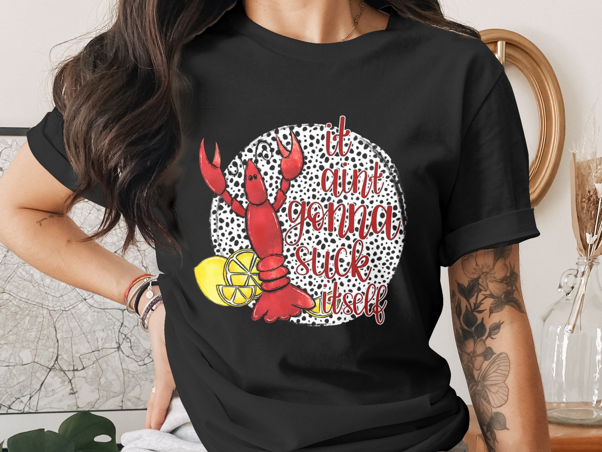 Funny Crawfish Digital Download, Sublimation Design PNG, DTF Print Transfer, Louisiana Seafood Graphic, Sarcastic Quote for T shirts - Image 2