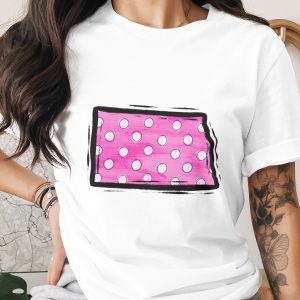 Kansas Digital Download, Pink Polka Dot Design, Sublimation PNG, DTF Ready, State Pride, Kansas Lover Gift, DIY Project, Craft Design