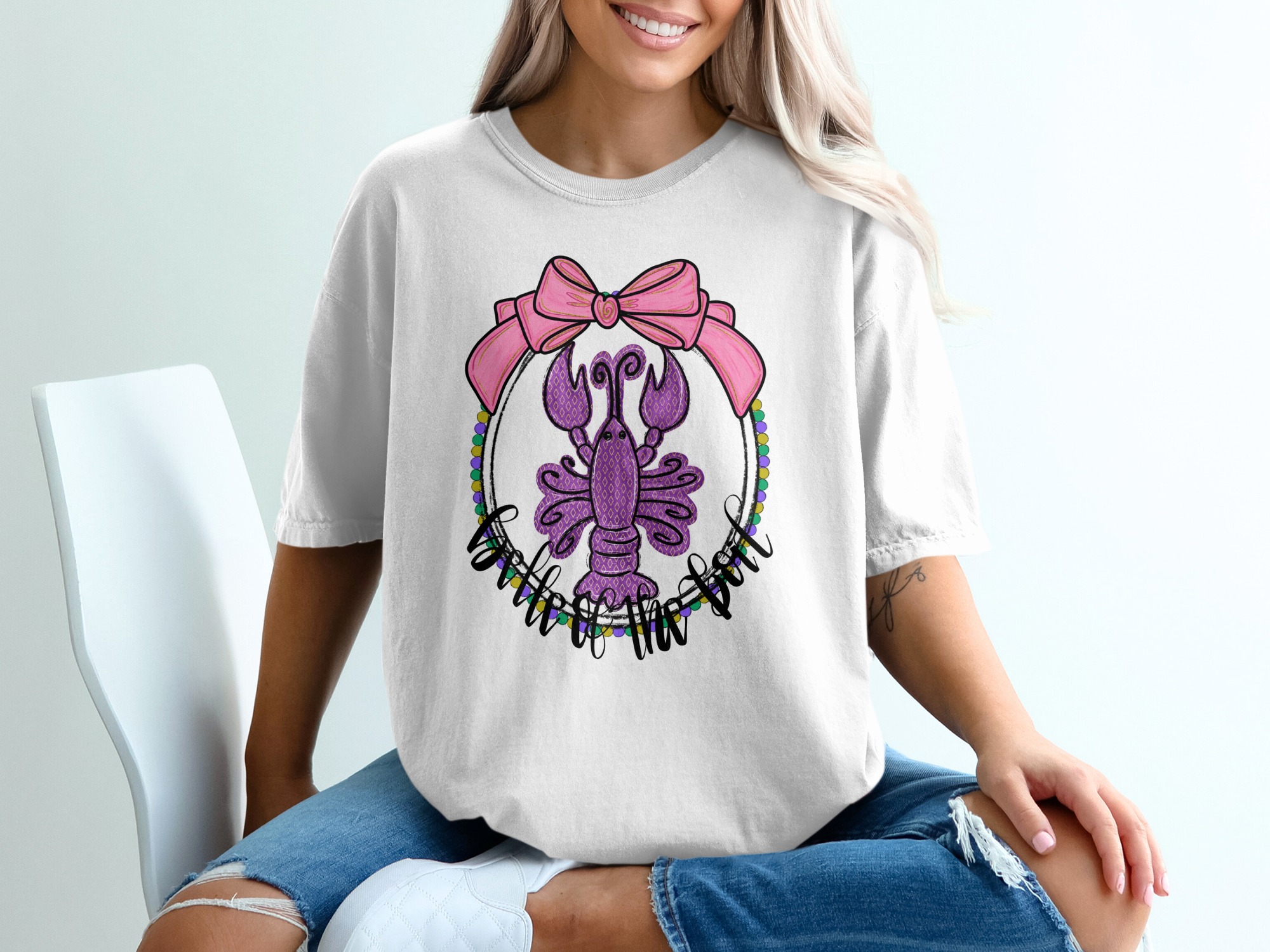 Laissez Les Bons Temps Rouler T-Shirt, Mardi Gras Crawfish Tee, Cajun Shirt, New Orleans Shirt, Party T Shirt, Funny Louisiana Shirt