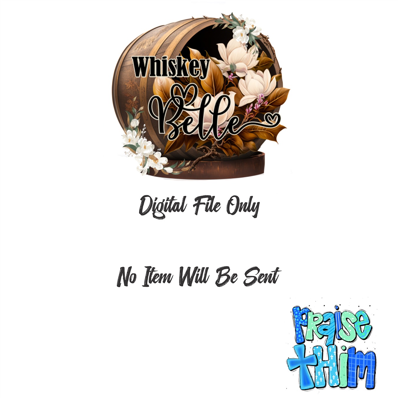 Praise Him Digital Download, Sublimation Design PNG, DTF Ready, Christian Design, Religious Art, Cross Design, Faith Based Gift, Church - Image 3