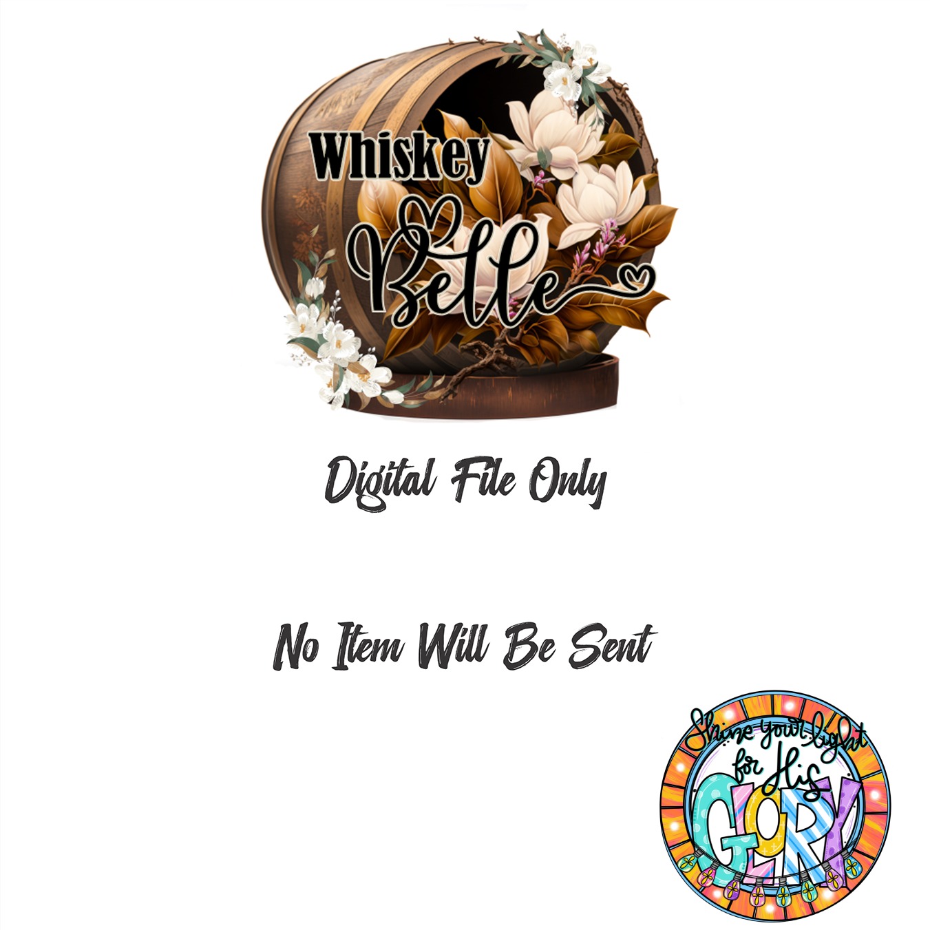Shine Your Light Digital Download Sublimation DTF PNG, Christian Design, Glory Design, Colorful PNG, Faith Based Graphics, Church Design - Image 3