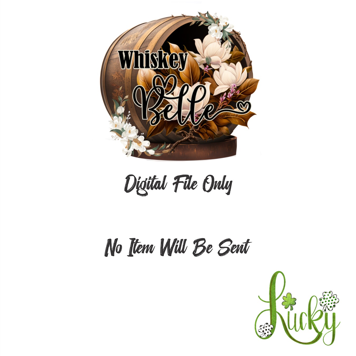 Lucky Clover Digital Download, St Patricks Day Sublimation, DTF PNG File, Irish Pride Design, Good Fortune Graphic, Celebration Artwork - Image 3