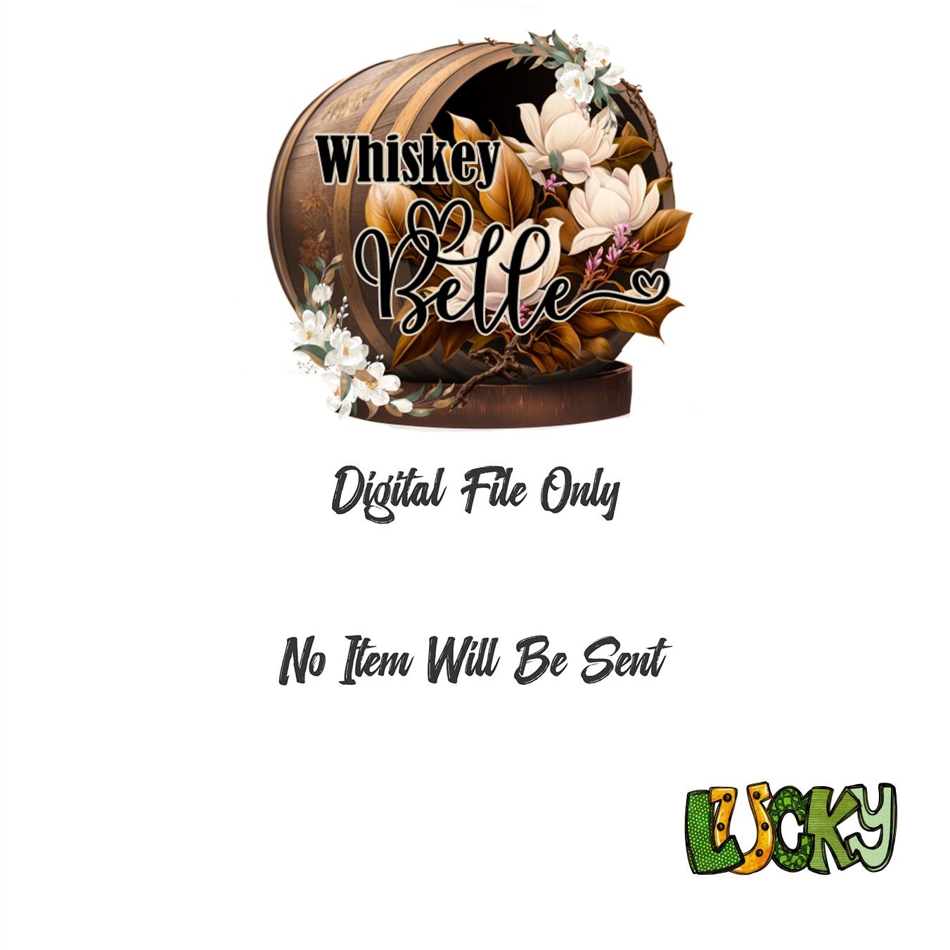 Lucky St Patricks Day Digital Download, Sublimation Design, DTF Print, PNG File, Irish, Shamrock, Good Luck, Four Leaf Clover, Lucky Charm - Image 3