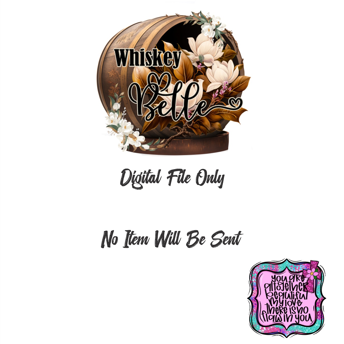 Altogether Beautiful PNG, Christian Sublimation Design, Digital Download, Floral Cross, DTF, Faith Based, Scripture Verse Design - Image 3