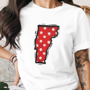 Vermont Polka Dot Map Digital Download, Sublimation png, dtf File, vt State Pride, Vermont Lover, usa State Illustration, Vermont Souvenir