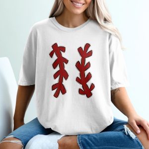 Abstract Tribal T-Shirt, Boho Style Graphic Tee, Red Geometric Shapes Design, Rustic Modern Art T-Shirt, Unique Artistic Tee, Aesthetic Tee