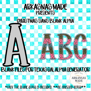 *ALL 9** Blank Alphas, Digital blank alpha product, outline and fill layers, create custom alphas, Texas Gal Designs Alpha Generator