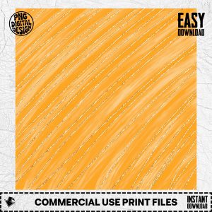 Gold Glitter Diagonal Stripes Digital Paper, Orange Textured Background PNG, Shimmer Scrapbook Page, Glam Printable Download