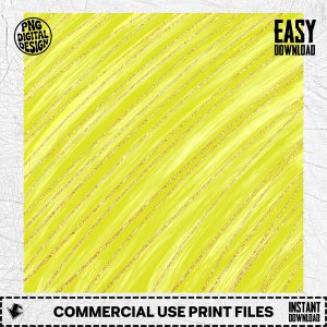 Lime Green Glitter Digital Paper, Diagonal Stripes PNG Download, Brush Stroke Texture Scrapbook Background, Bright Sparkly Planner Supply