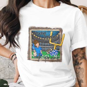 Bleacher Creature with Opinions Digital Download, Football Fan PNG, Game Day Sublimation, Leopard Print Glitter DTF, Sports Mom Shirt Design