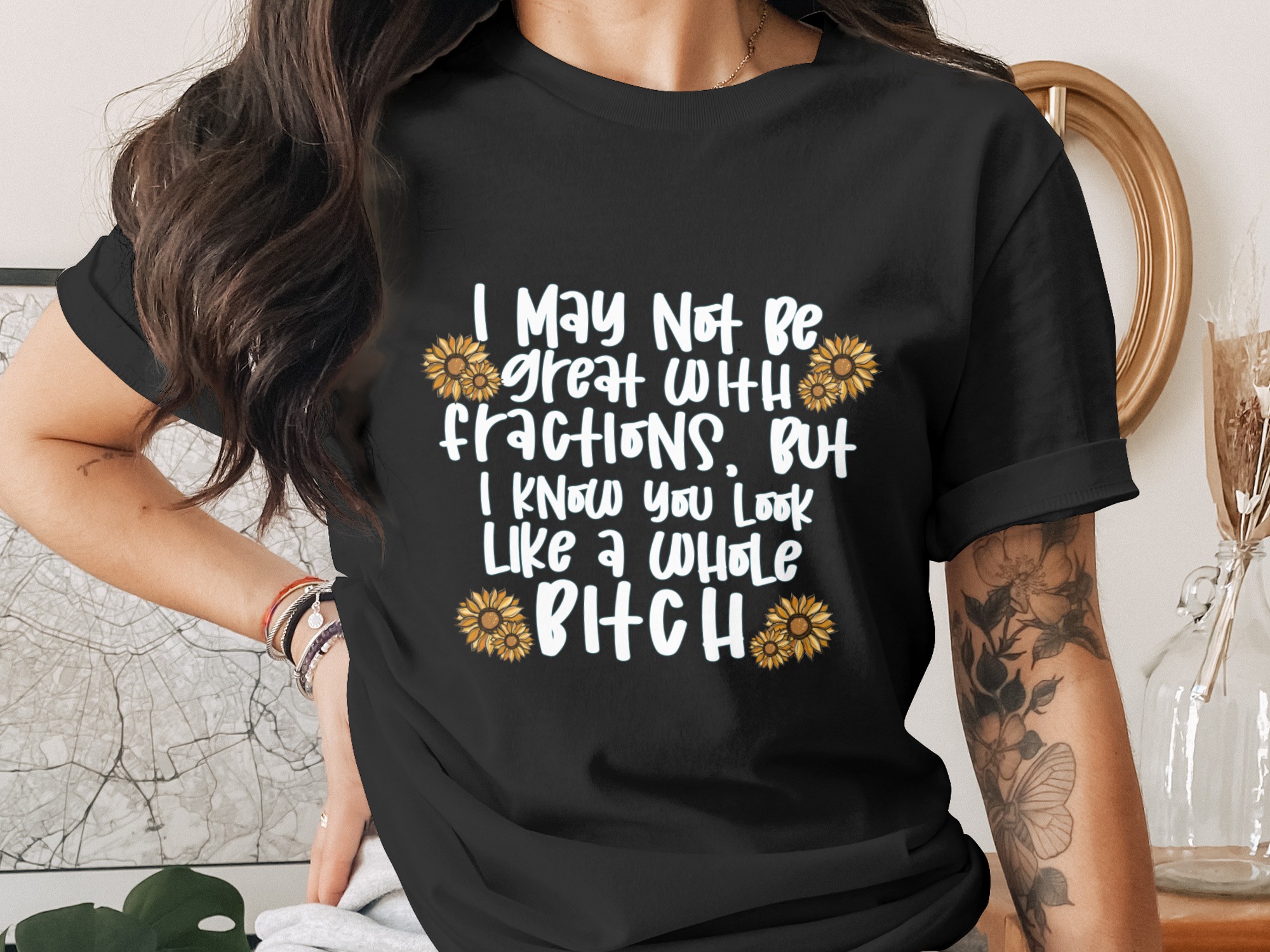 Explicit Bitch PNG, Sarcastic Humor DTF, Funny Sunflower Quote Sublimation, Digital Download, Instant Transfer Graphic - Image 2