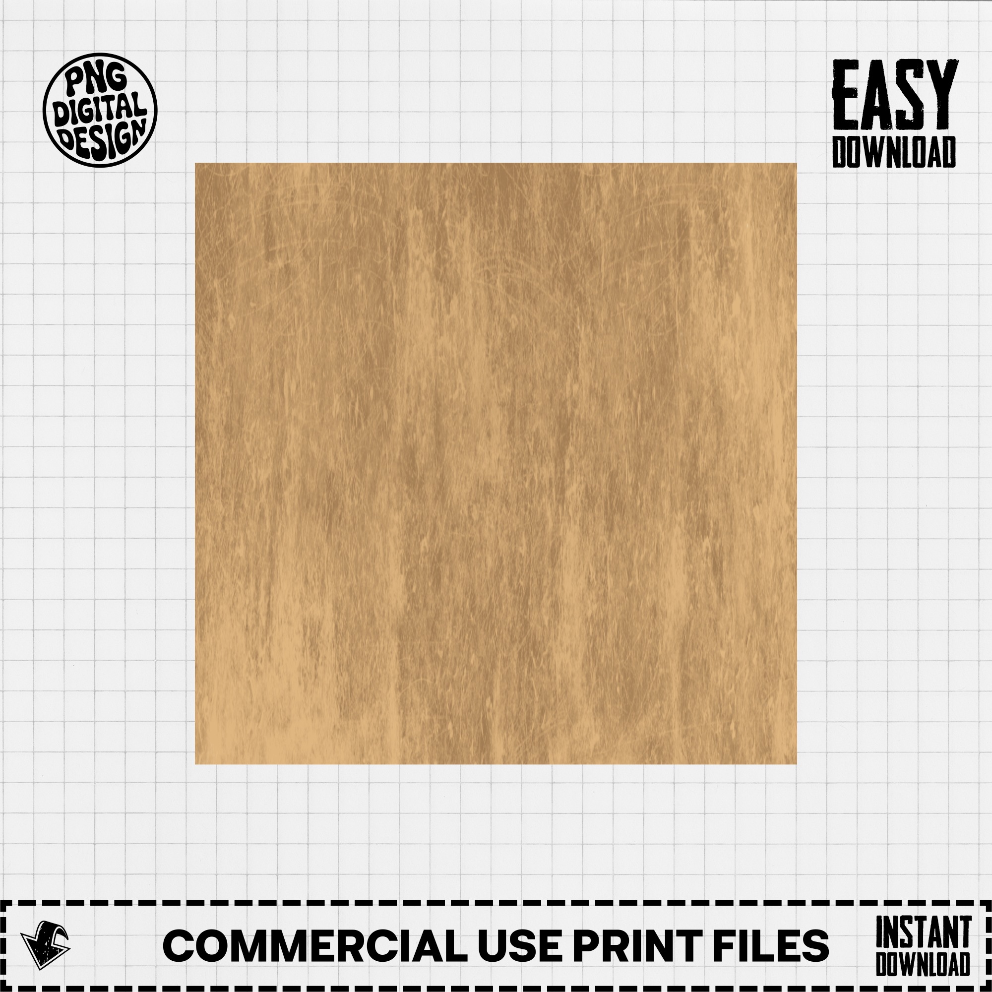 Distressed Tan Texture, Rustic Scratched Background, Vintage Earthy Brown Digital Download Sublimation DTF Digital Paper PNG, Commercial Use - Image 2