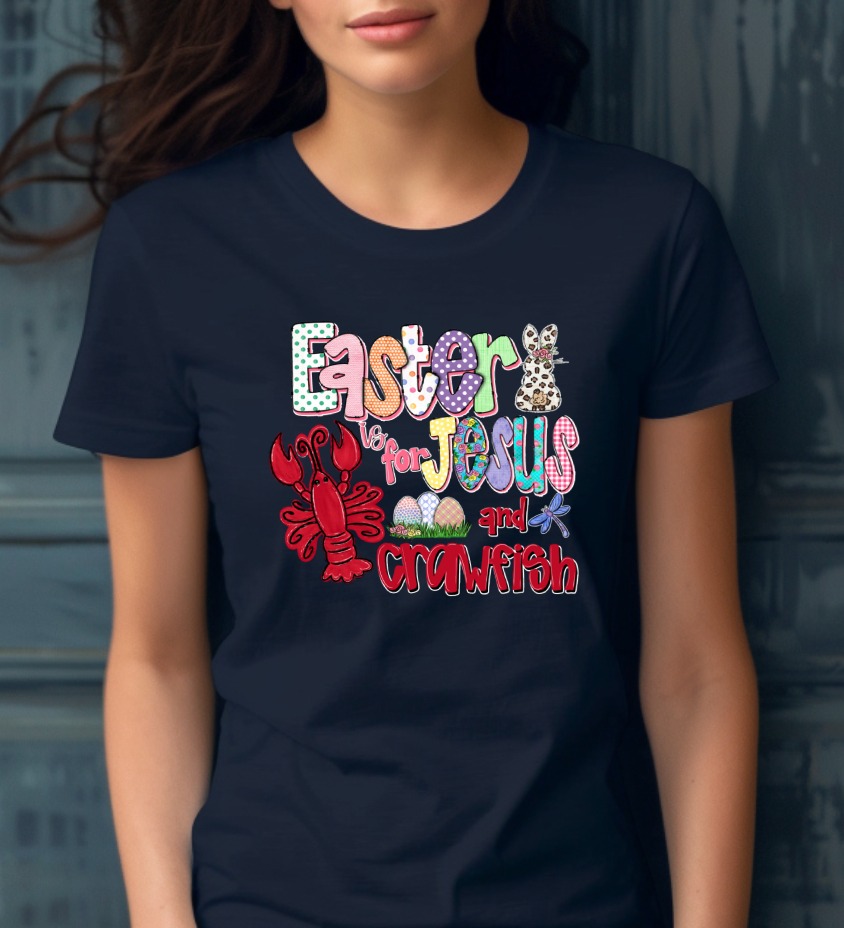 Easter is for Jesus and Crawfish Digital Download, Funny Christian Sublimation PNG, Leopard Bunny DTF, Holiday Eggs, Crayfish Design - Image 8
