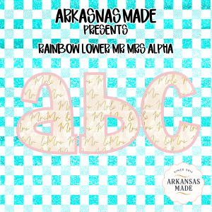 Mr and Mrs Alpha Digital Download, Sublimation DTF Alpha PNGs, Wedding Monogram Letters, Bridal Couple Initials, Custom Alphabet