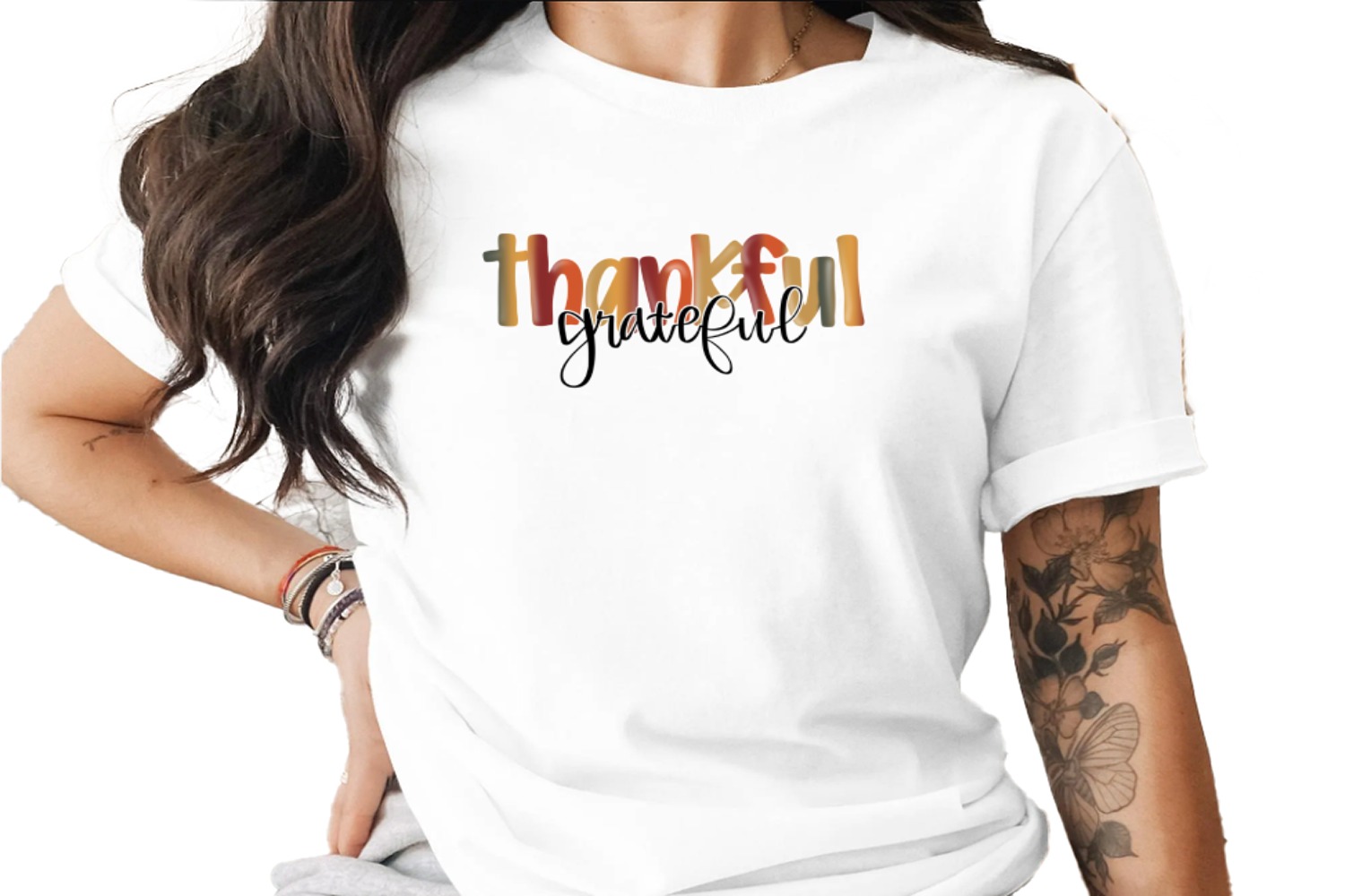 Thankful Grateful Digital Download, Fall Autumn Thanksgiving PNG, DTF Sublimation Design, Grateful Print File, Instant Download Graphic - Image 11