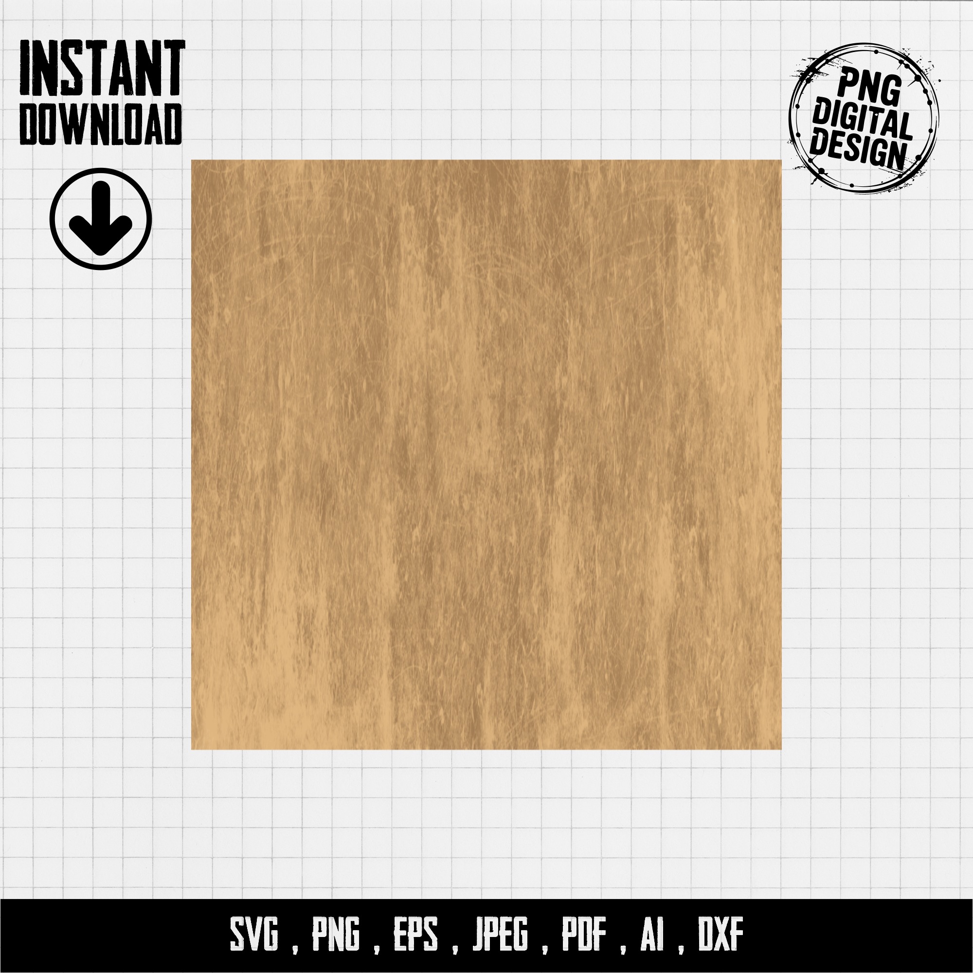 Distressed Tan Texture, Rustic Scratched Background, Vintage Earthy Brown Digital Download Sublimation DTF Digital Paper PNG, Commercial Use - Image 3
