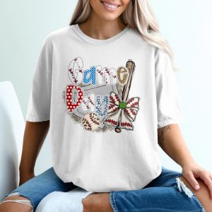 Game Day Baseball T-Shirt, Baseball Lover Tee, Sports Fan Shirt, Stadium Outfit, Team Spirit Gift, Vintage Style Game Day Apparel, Women's