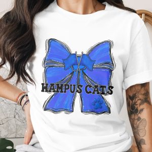 Wampus Cats Digital Download, Blue Glitter Cheer Bow PNG, School Spirit Mascot Design, Sublimation DTF Print File, Paw Print Flags