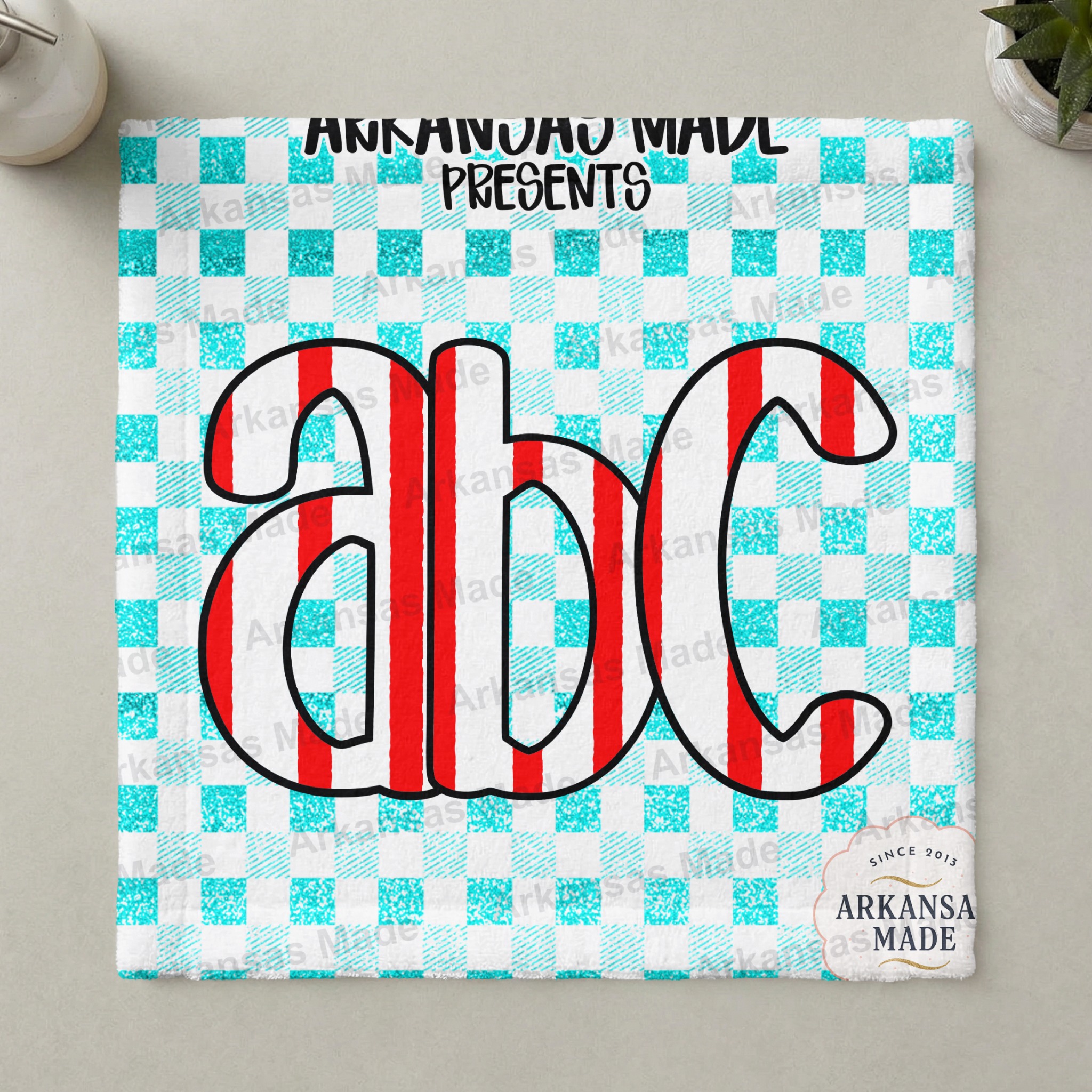Red Stripe Alphabet Digital Download Alpha Set | Preppy Striped Letters SVG PNG | Varsity Font Clipart Graphics | Instant Download - Image 3